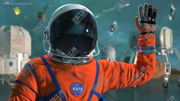 images/goods_img/20210312/OCSS Spacesuit Astronaut Greetings Pose 3D/5.jpg